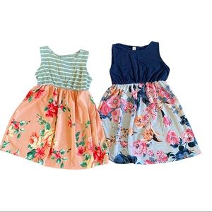 Girls floral sundress